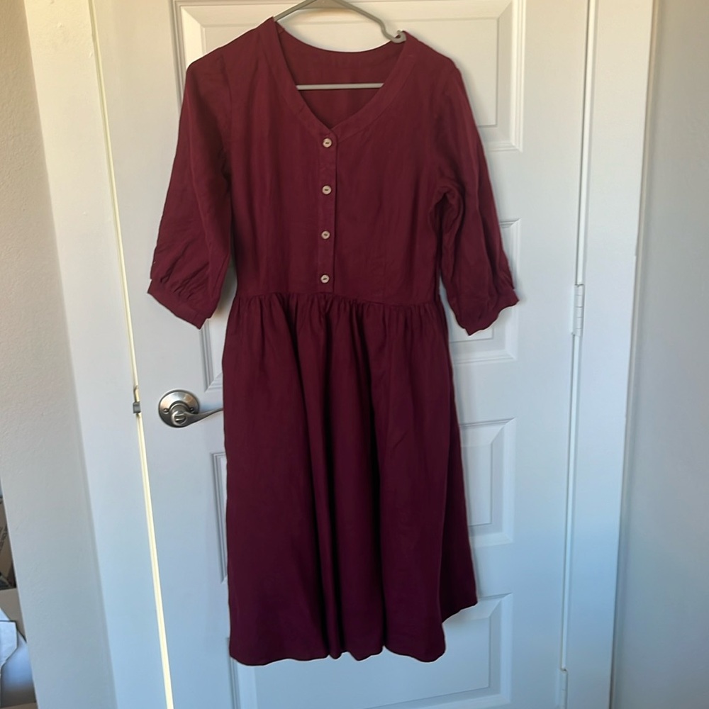 Linen Dress Little Women